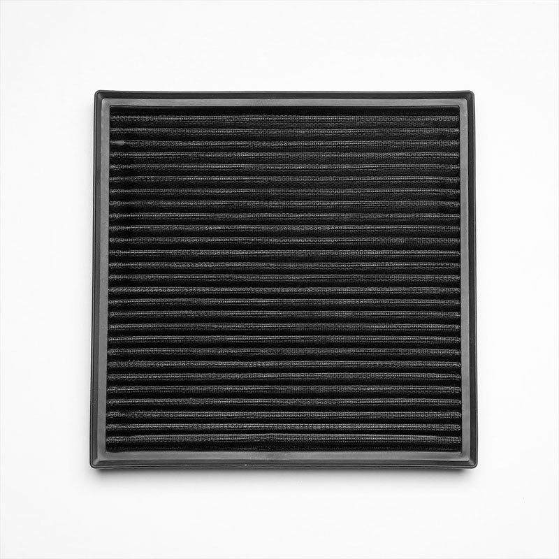 Black High Flow Washable OE Drop-In Panel Air Filter For Buick Verano 2.0L Turbo-Performance-BuildFastCar