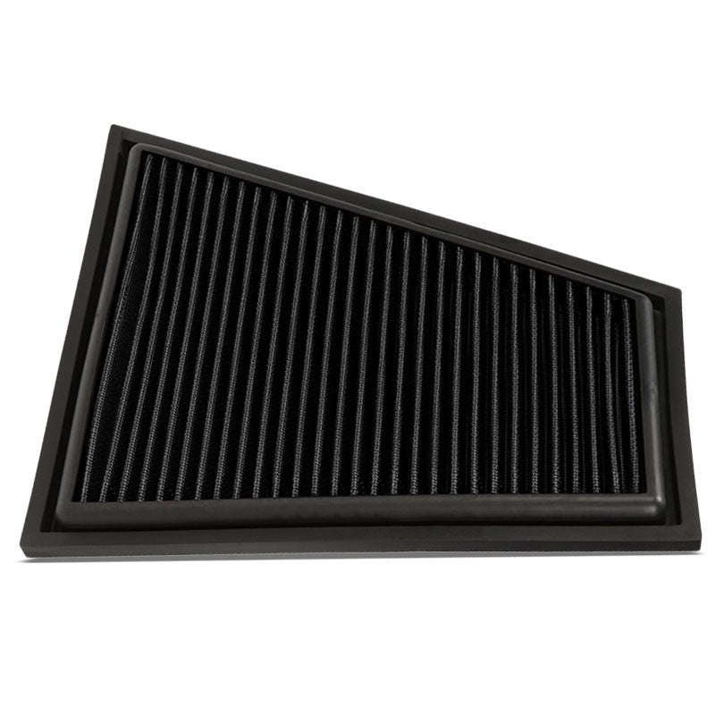 Reusable Black High Flow Drop-In Panel Air Filter For BMW 13-15 X1 Sdrive28i-Performance-BuildFastCar