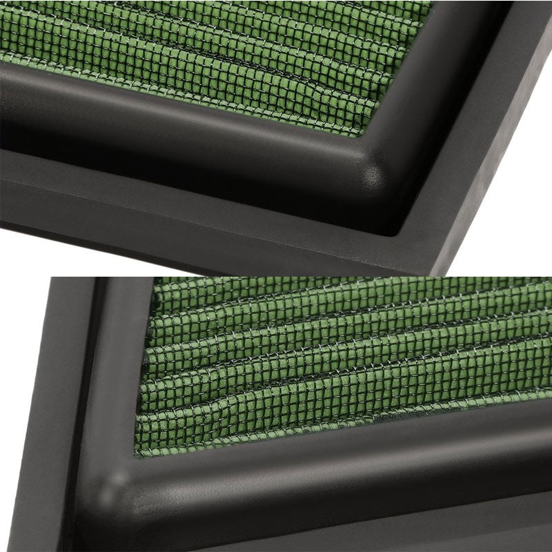 Reusable Green High Flow Drop-In Panel Air Filter For BMW 13-15 X1 Sdrive28i-Performance-BuildFastCar