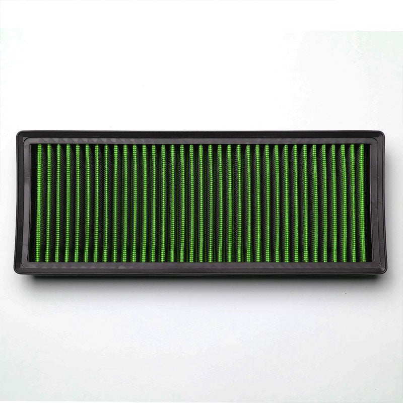 Green High Flow Washable/Reuse OE Drop-In Panel Air Filter For 2.0T Q5/A4/A5-Performance-BuildFastCar