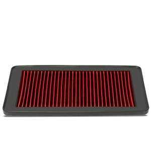 Wash/Reusable Red High Flow Drop-In Panel Air Filter For Honda 09-15 Pilot SUV-Performance-BuildFastCar