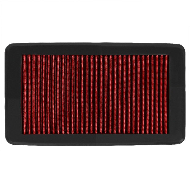 Wash/Reusable Red High Flow Drop-In Panel Air Filter For Honda 09-15 Pilot SUV-Performance-BuildFastCar