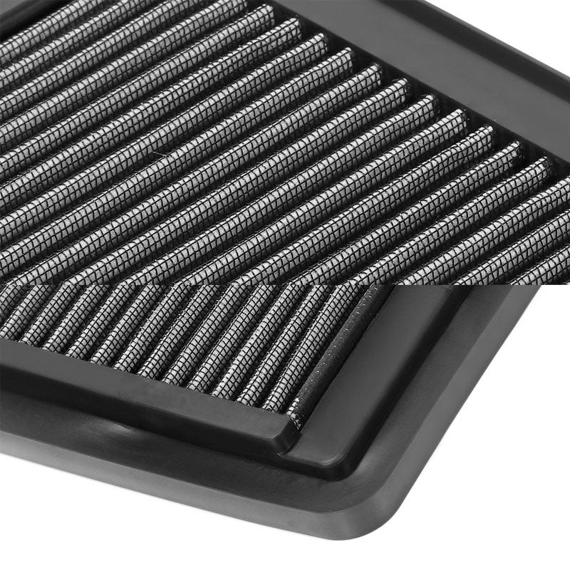 Reusable Silver High Flow Drop-In Panel Air Filter For Honda 09-15 Pilot SUV-Performance-BuildFastCar