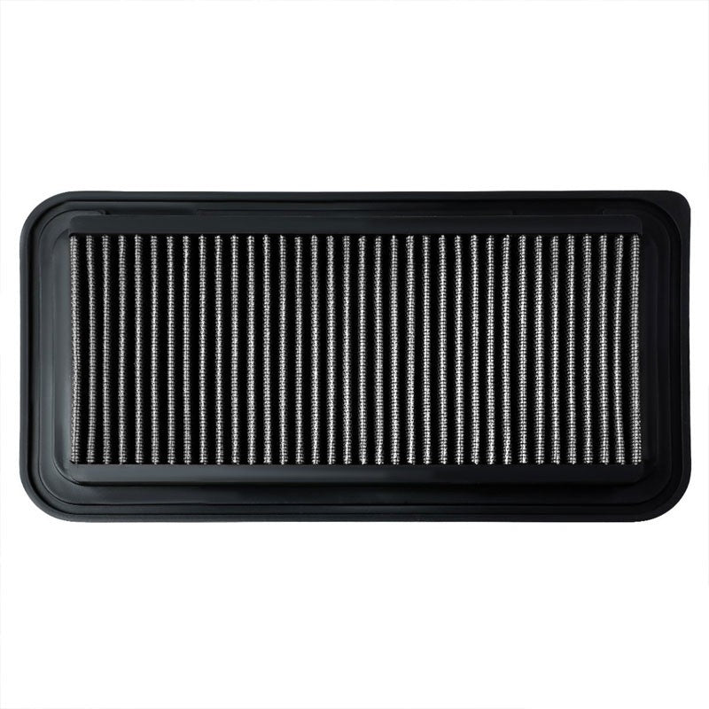 Reusable Silver High Flow Drop-In Panel Air Filter For Subaru 13-17 BRZ 2.0L 2DR-Performance-BuildFastCar