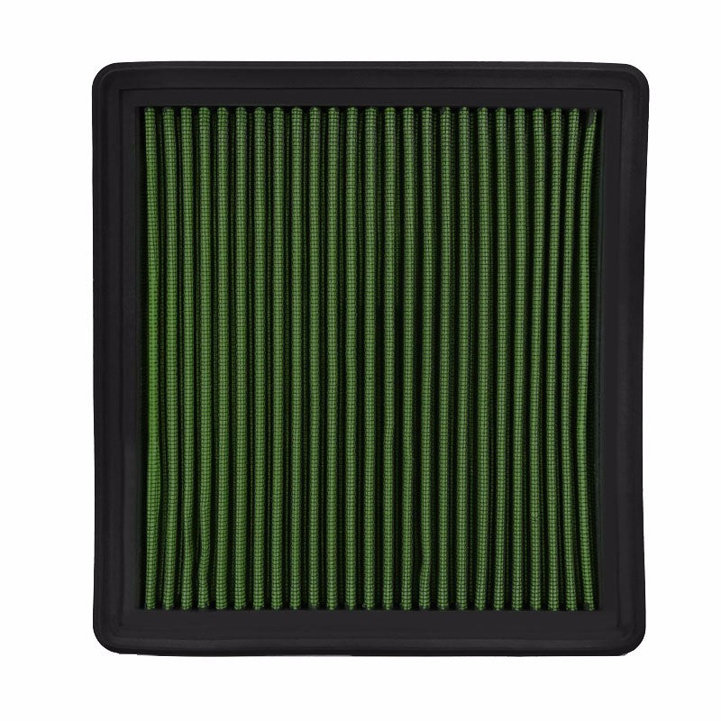 Reusable Green High Flow Drop-In Panel Air Filter For Ford 05-10 Mustang 4.0L V6-Performance-BuildFastCar