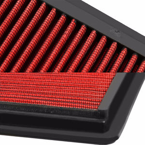 Reusable Red High Flow Drop-In Panel Air Filter For Ford 05-10 Mustang 4.0L V6-Performance-BuildFastCar