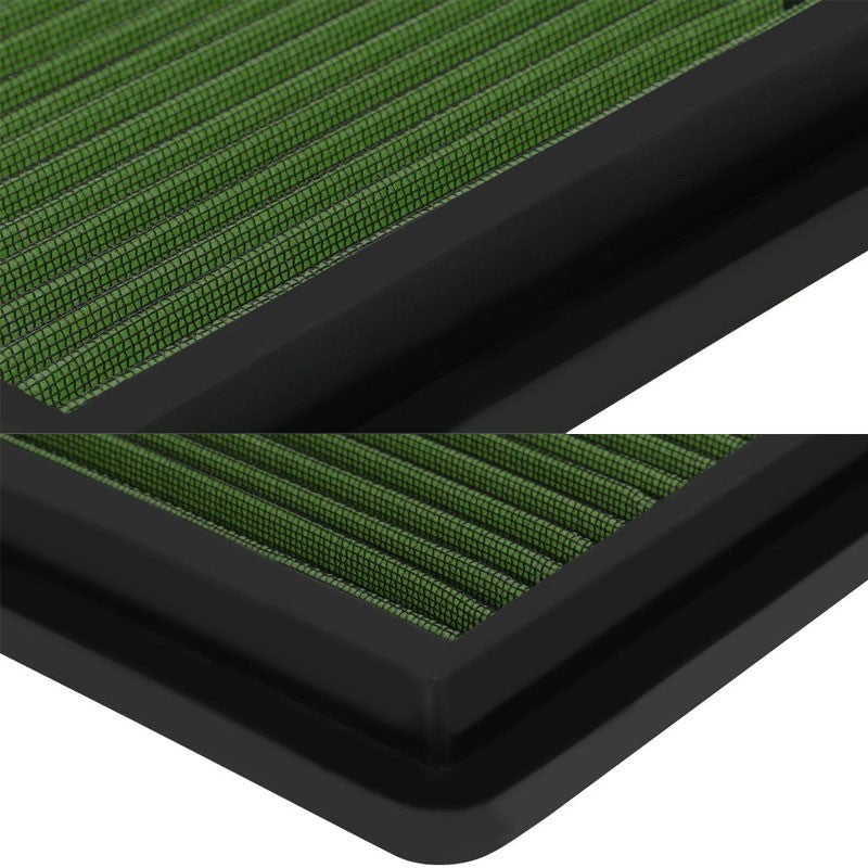 Reusable Green High Flow Drop-In Panel Air Filter For Mazda 03-08 Mazda 6 2.3L-Performance-BuildFastCar