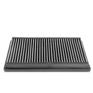 Silver High Flow Washable/Reusable Drop-In Panel Air Filter For 09-15 Jaguar XF-Performance-BuildFastCar
