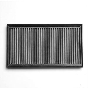 Silver High Flow Washable/Reusable Drop-In Panel Air Filter For 09-15 Jaguar XF-Performance-BuildFastCar