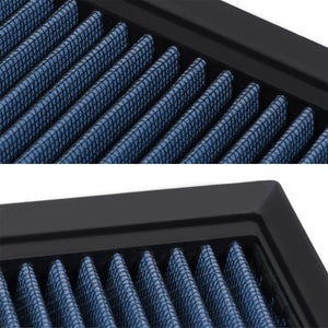 Reusable Blue High Flow Drop-In Panel Air Filter For Ford 92-11 Crown Victoria-Performance-BuildFastCar