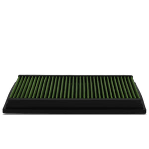 Reusable Green High Flow Drop-In Panel Air Filter For Ford 92-11 Crown Victoria-Performance-BuildFastCar