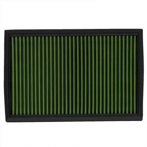 Reusable Green High Flow Drop-In Panel Air Filter For Ford 92-11 Crown Victoria-Performance-BuildFastCar