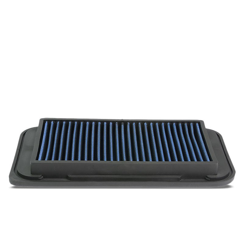 Blue Washable/Reusable Airbox Drop-In Panel Air Filter For 07-10 Scion tC-Performance-BuildFastCar