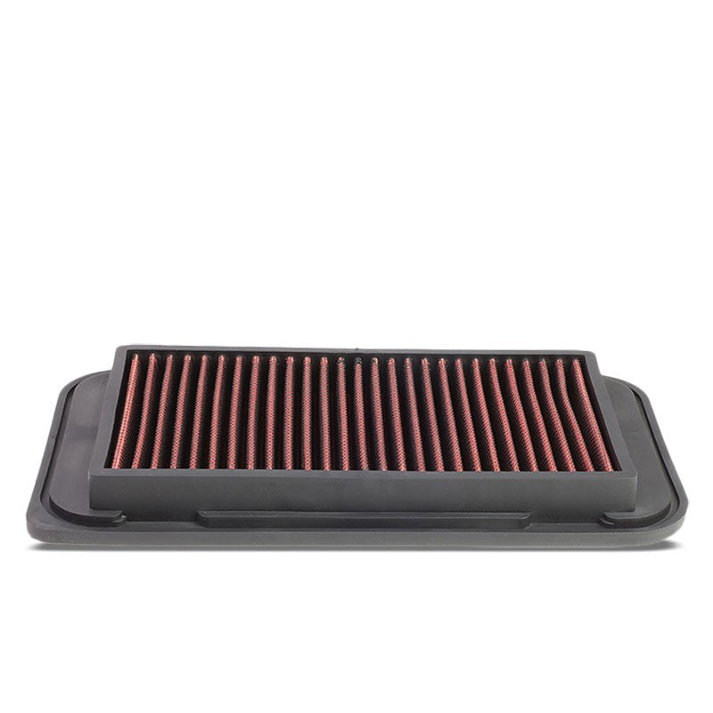 Red High Flow Washable/Reuse Drop-In Panel Air Filter For 09-10 Lotus Exige-Performance-BuildFastCar