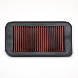 Red High Flow Washable/Reuse Drop-In Panel Air Filter For 09-10 Lotus Exige-Performance-BuildFastCar