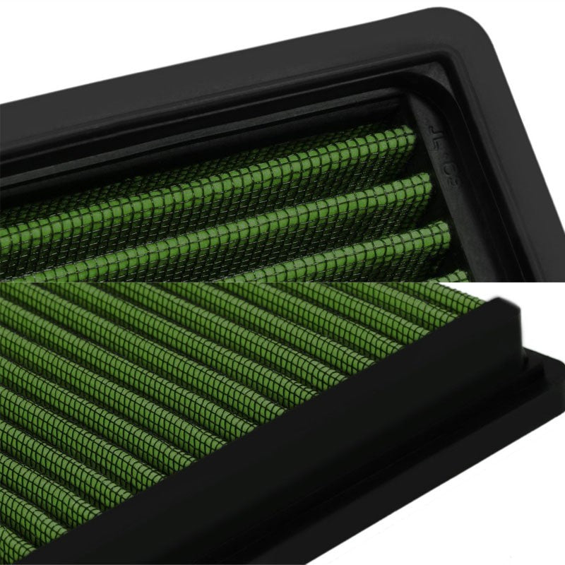 Reusable Green High Flow Drop-In Panel Air Filter For Chevy 95-05 Blazer 4.3-Performance-BuildFastCar