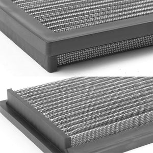 Silver High Flow Washable Drop-In Panel Air Filter For 86 Jeep Comanche 2.5L-Performance-BuildFastCar