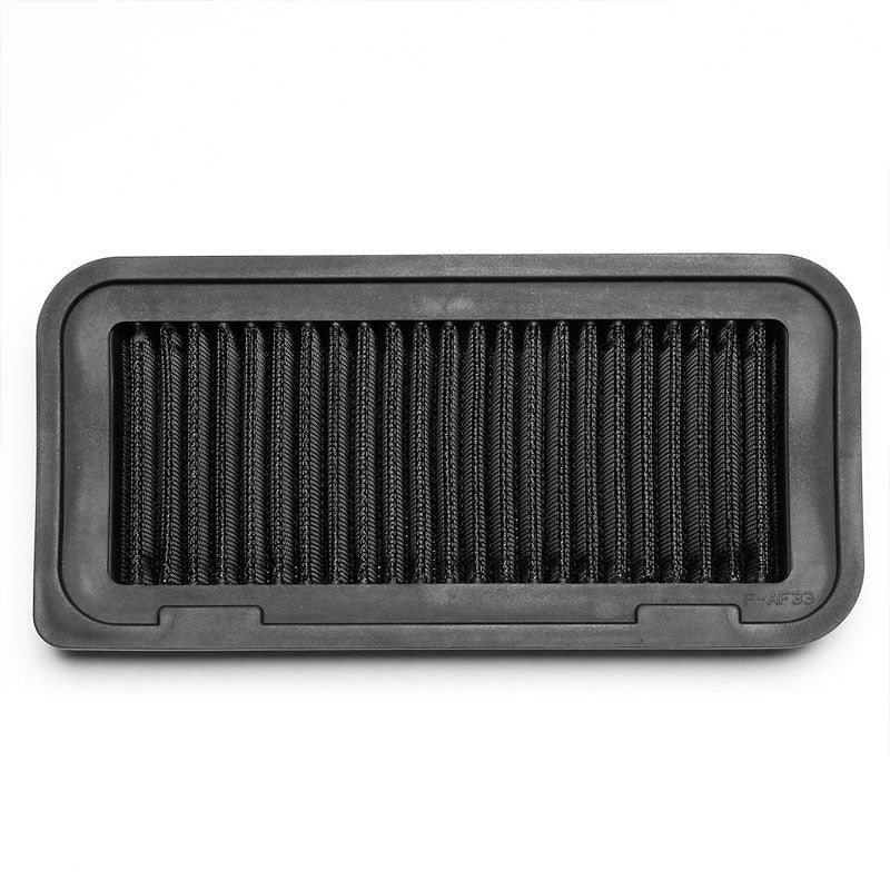 Black High Flow Washable/Reusable Drop-In Panel Air Filter For 04-06 Scion xA/xB-Performance-BuildFastCar