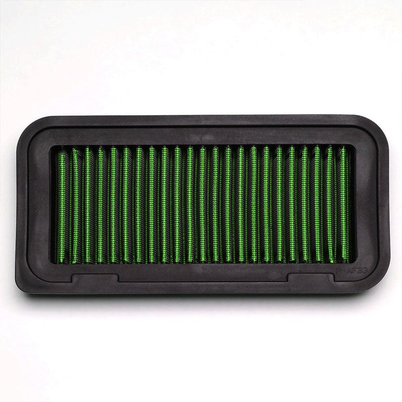 Green High Flow Washable/Reuse Drop-In Panel Air Filter For 00-05 Toyota Echo-Performance-BuildFastCar