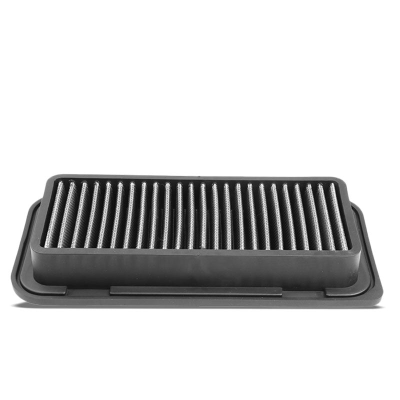 Silver High Flow Washable/Reusable Airbox DropIn Panel Air Filter For 00-05 Echo-Performance-BuildFastCar