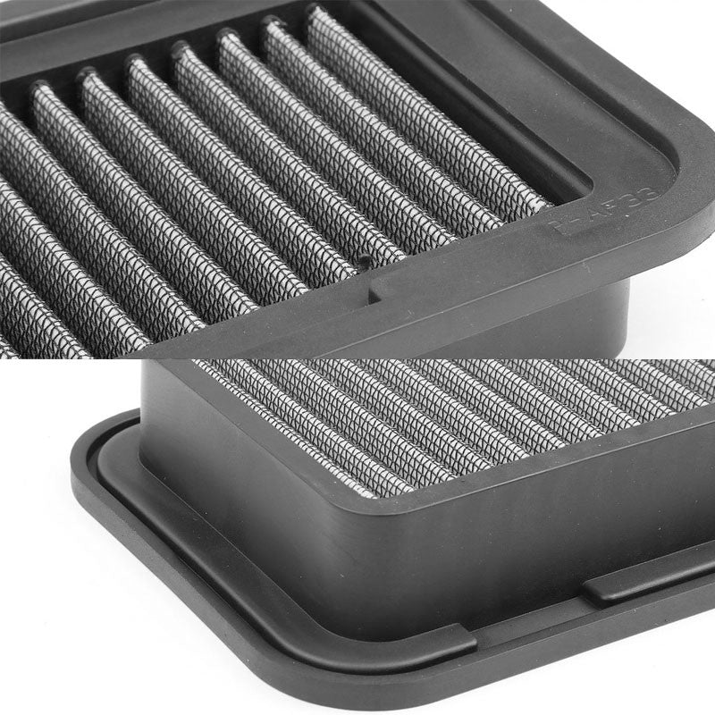 Silver High Flow Washable/Reusable Airbox DropIn Panel Air Filter For 00-05 Echo-Performance-BuildFastCar