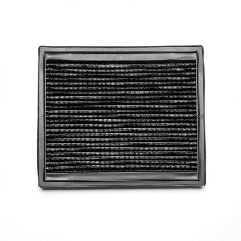 Black High Flow Washable/Reuse Drop-In Panel Air Filter For 93-98 Grand Cherokee-Performance-BuildFastCar
