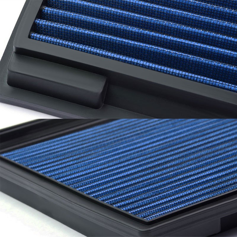Blue High Flow Washable/Reuse Drop-In Panel Air Filter For 93-98 Grand Cherokee-Performance-BuildFastCar