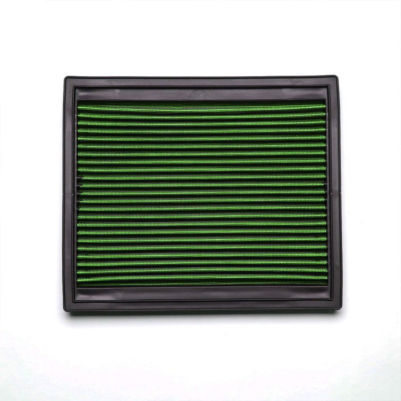 Green Washable/Reusable Airbox Drop-In Panel Air Filter For 93-98 Grand Cherokee-Performance-BuildFastCar