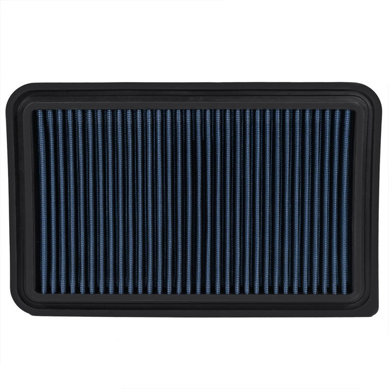 Reusable Blue High Flow Drop-In Panel Air Filter For Mazda 11-14 2 1.5L 4-DR-Performance-BuildFastCar