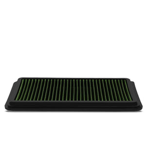 Reusable Green High Flow Drop-In Panel Air Filter For Mazda 11-14 2 1.5L 4-DR-Performance-BuildFastCar