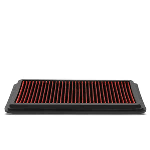 Reusable Red High Flow Drop-In Panel Air Filter For Mazda 11-14 2 1.5L 4-DR-Performance-BuildFastCar