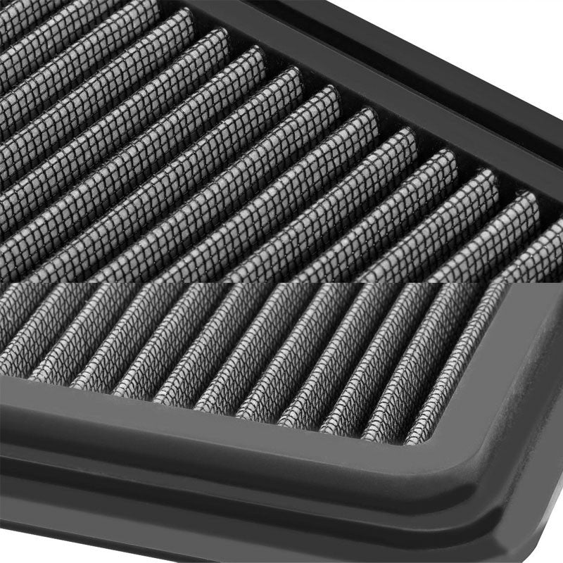 Reusable Silver High Flow Drop-In Panel Air Filter For Mazda 11-14 2 1.5L 4-DR-Performance-BuildFastCar