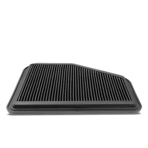 Black High Flow Washable/Reusable Drop-In Panel Air Filter For 08-09 Pontiac G8-Performance-BuildFastCar
