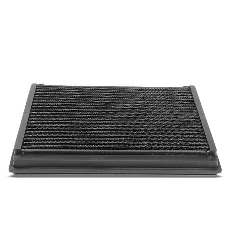 Black High Flow Washable Airbox Drop-In Panel Air Filter For 05-11 Volvo V50-Performance-BuildFastCar