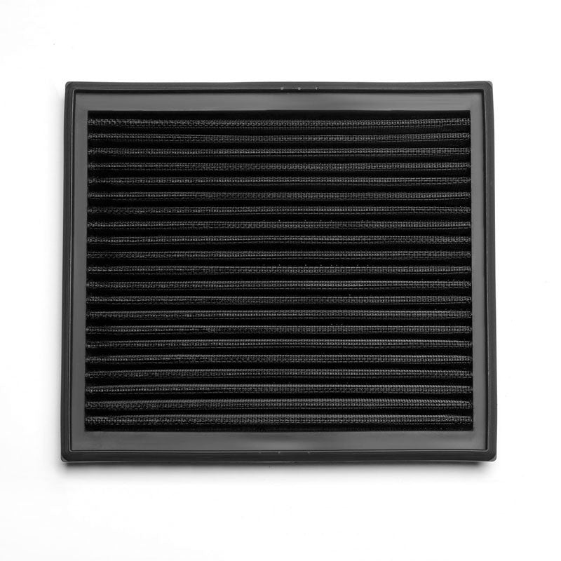 Black High Flow Washable Airbox Drop-In Panel Air Filter For 05-11 Volvo V50-Performance-BuildFastCar