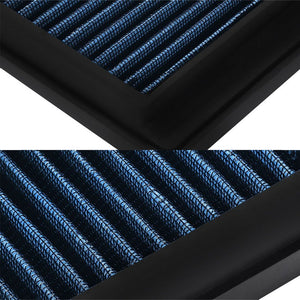 Reusable Blue High Flow Drop-In Panel Air Filter For VW 08-17 Passat 1.8T/2.0T-Performance-BuildFastCar
