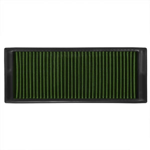 Reusable Green High Flow Drop-In Panel Air Filter For VW 08-17 Passat 1.8T/2.0T-Performance-BuildFastCar