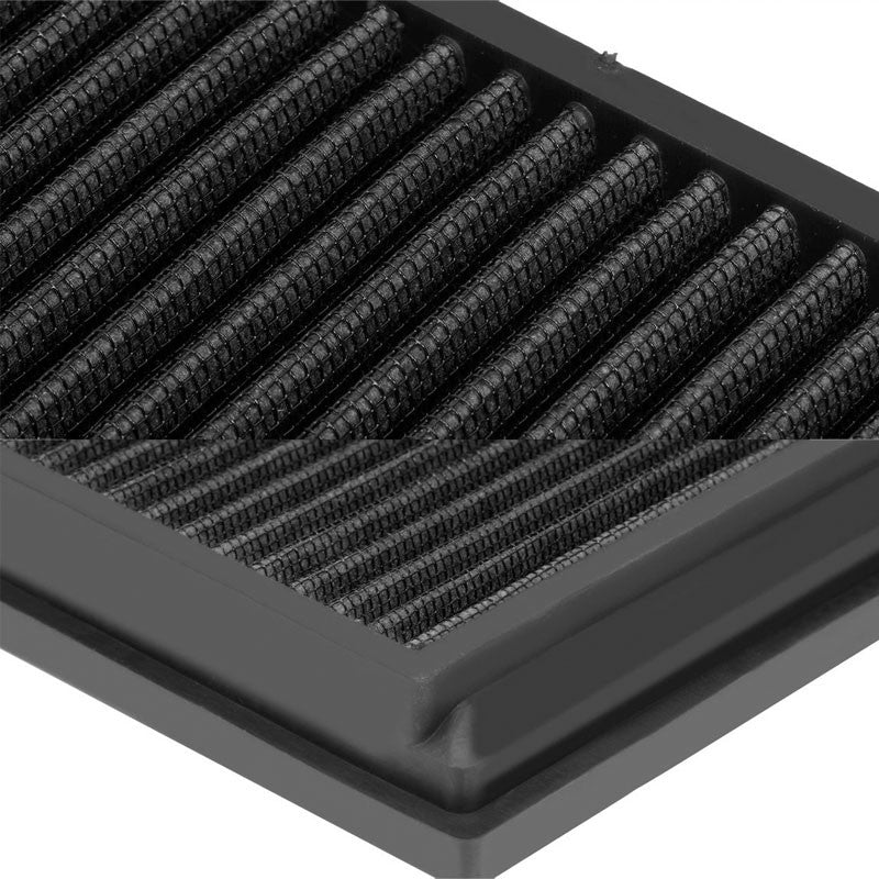Reusable Black High Flow Drop-In Panel Air Filter For Porsche 03-17 Cayenne-Performance-BuildFastCar