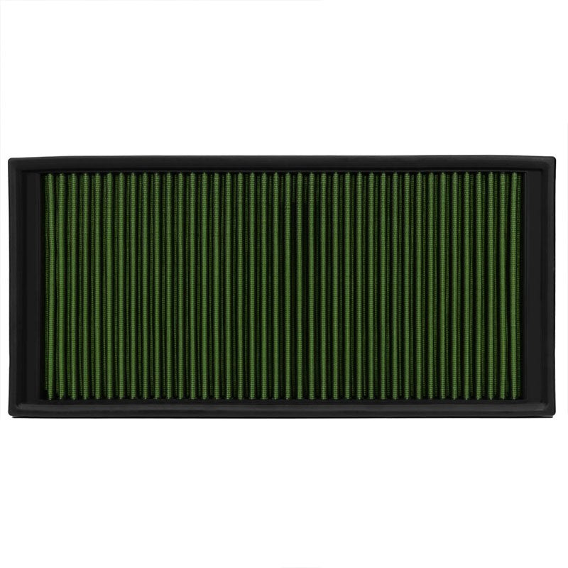 Reusable Green High Flow Drop-In Panel Air Filter For Porsche 03-17 Cayenne-Performance-BuildFastCar