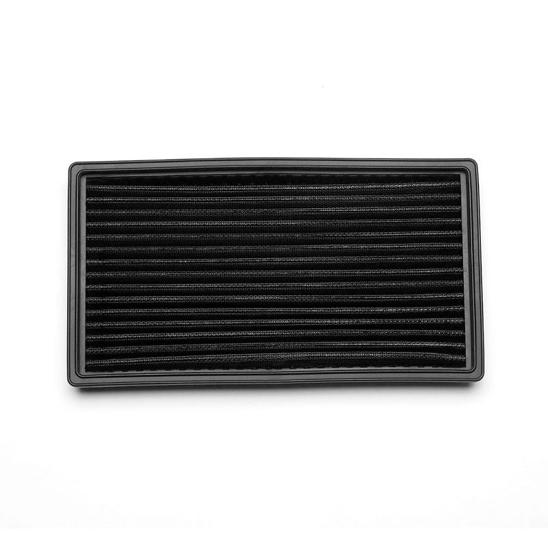 Black Washable/Reusable Airbox Drop-In Panel Air Filter For 00-04 Ford Focus 2.0-Performance-BuildFastCar