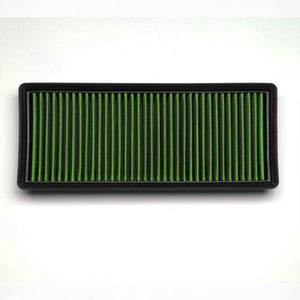 Green High Flow Washable/Reusable Drop-In Panel Air Filter For 12-16 E550 4.6L-Performance-BuildFastCar