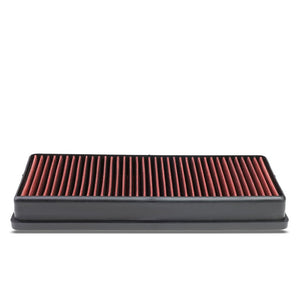 Red High Flow Washable/Reusable Drop-In Panel Air Filter For 12-14 ML550 4.6L-Performance-BuildFastCar