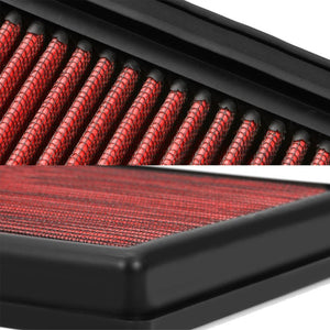 Reusable Red High Flow Drop-In Panel Air Filter For Toyota 07-11 Camry 3.5L-Performance-BuildFastCar