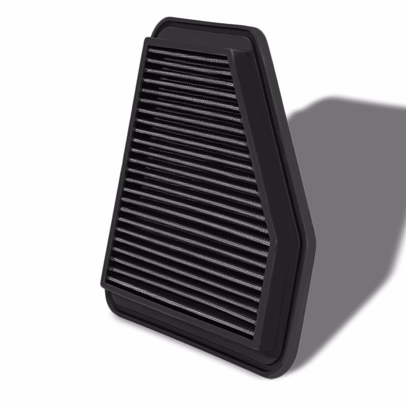 Reusable Silver High Flow Drop-In Panel Air Filter For Toyota 07-11 Camry 3.5L-Performance-BuildFastCar