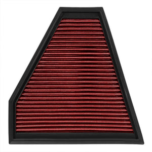 Reusable Red High Flow Drop-In Panel Air Filter For BMW 09-13 328i xDrive 3.0L-Performance-BuildFastCar