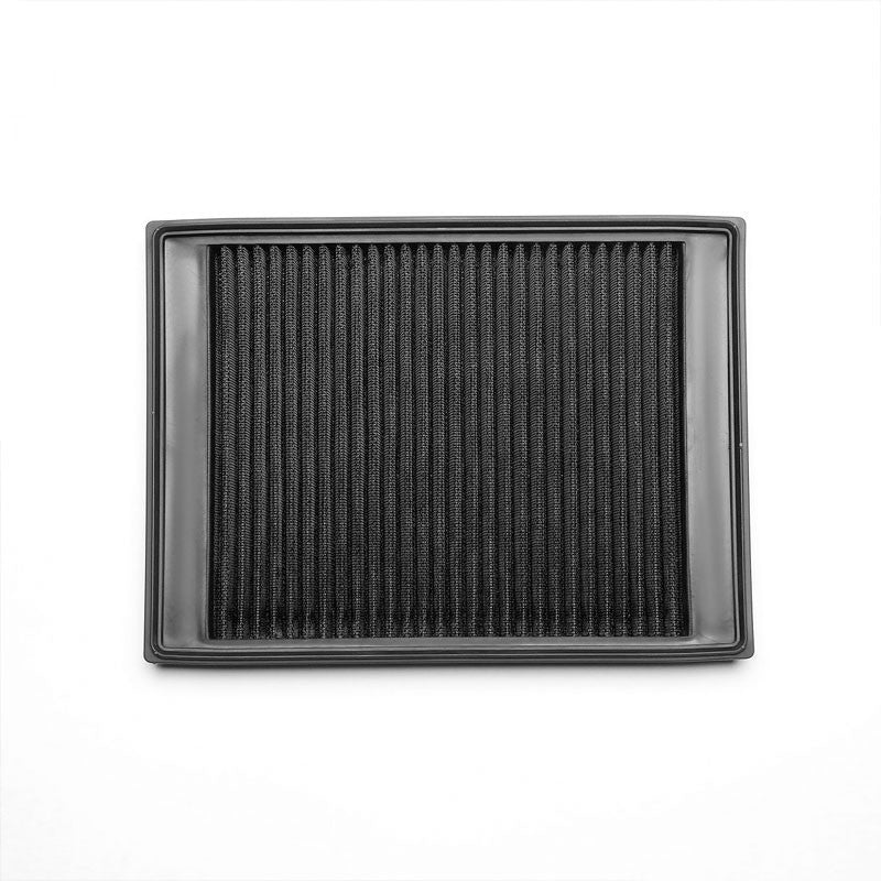 Black High Flow Washable/Reuse Drop-In Panel Air Filter For 05-09 LR3 4.0L/4.4L-Performance-BuildFastCar