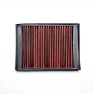 Red High Flow Washable Drop-In Panel Air Filter For 06-09 Range Rover Sport-Performance-BuildFastCar