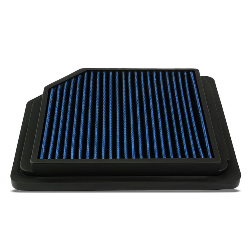 Blue High Flow Washable/Reuse Drop-In Panel Air Filter For 06-11 Civic 1.8L-Performance-BuildFastCar