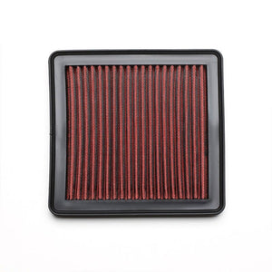 Red Washable/Reusable Drop-In Panel Air Filter For 06-15 Civic 1.3/1.5 Hybrid-Performance-BuildFastCar