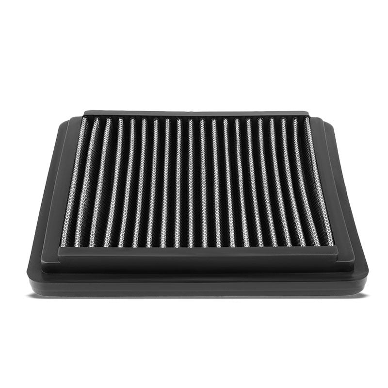 Silver Washable/Reusable Drop-In Panel Air Filter For 06-15 Civic 1.3/1.5 Hybrid-Performance-BuildFastCar